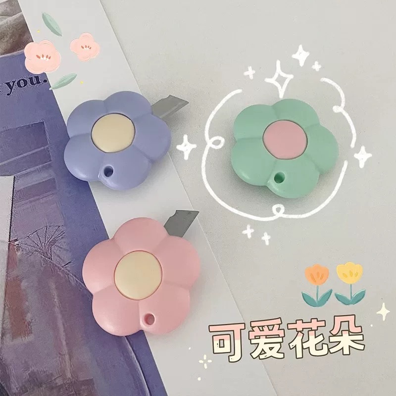 Cute Flower Art Utility Knife  - Art Craft Stationery 评论和价格