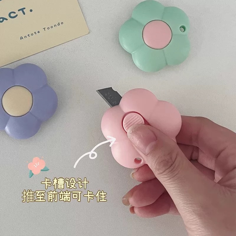 Cute Flower Art Utility Knife  - Art Craft Stationery 评论和价格