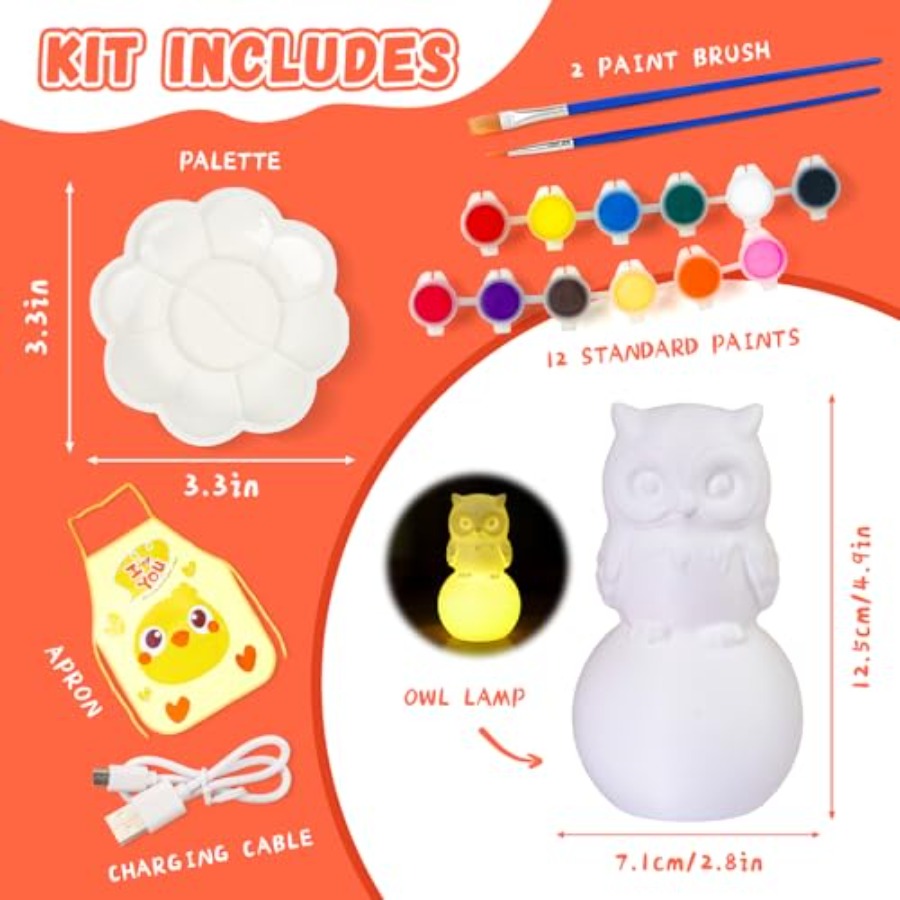 Paint Your Own Lamp Kit, Arts  - Art Craft Kit 评论和价格