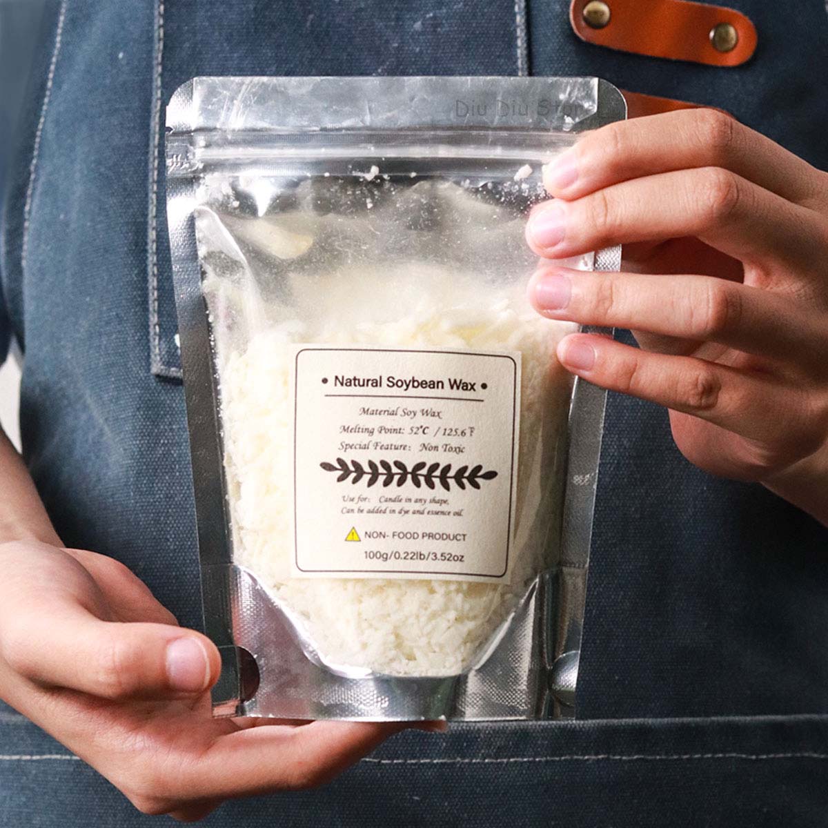 100/250/500/1000g Natural Soy  - Candle Making Wax 评论和价格