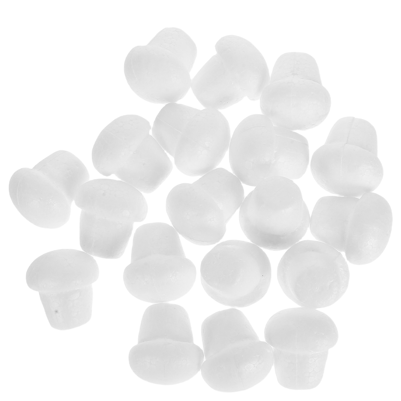 20Pcs Foam Mushroom Craft Blan - Art Craft Classes 评论和价格