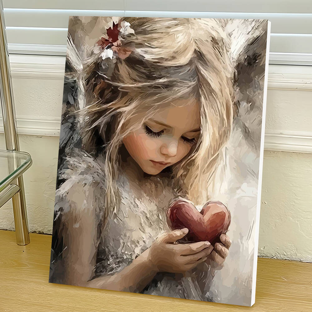 Drawing By Numbers Girl Portra - Art Craft Gifts For Adults 评论和价格