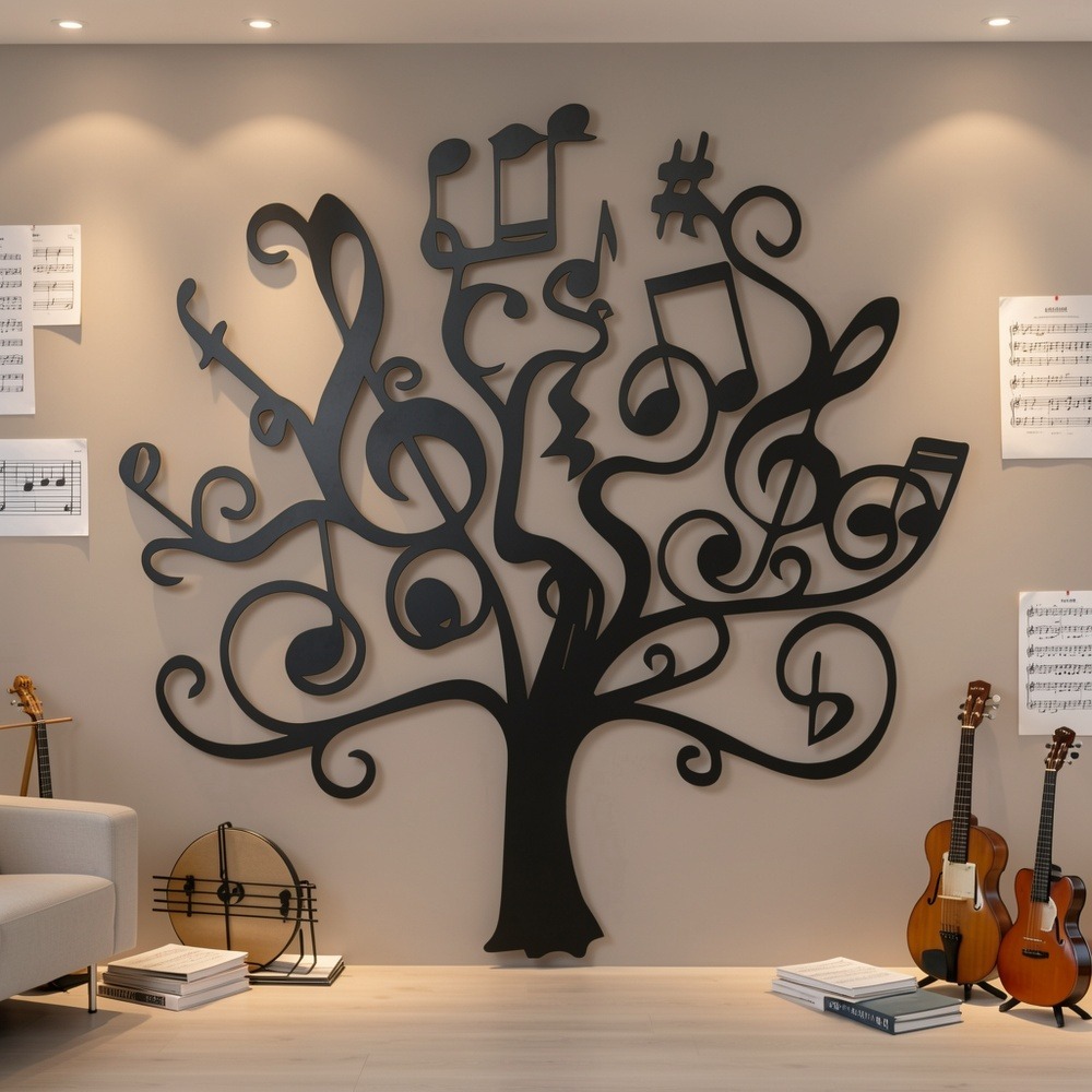 CIFBUY Metal Wall Art Musical  - Art And Craft Studio 评论和价格