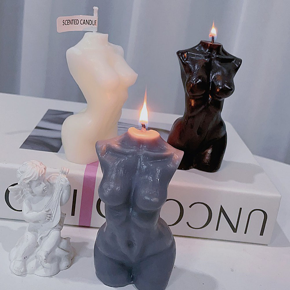 Female Torso Body Shape Scente - Candle Making Wax 评论和价格