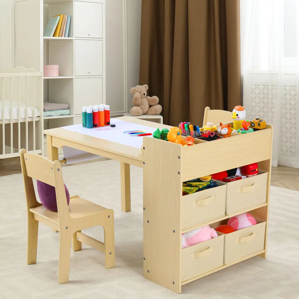 Kids Art Table and Chair Set w - Art Craft Quotes 评论和价格
