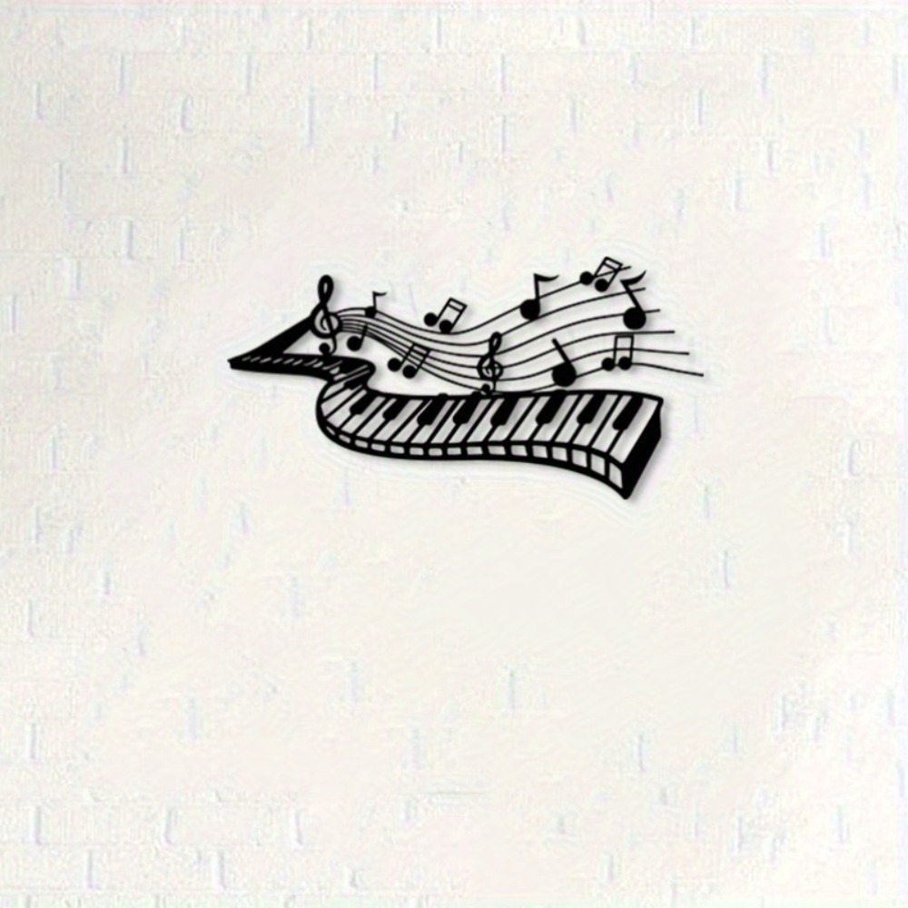 CIFBUY Metal Wall Art Piano Ke - Art And Craft Studio 评论和价格