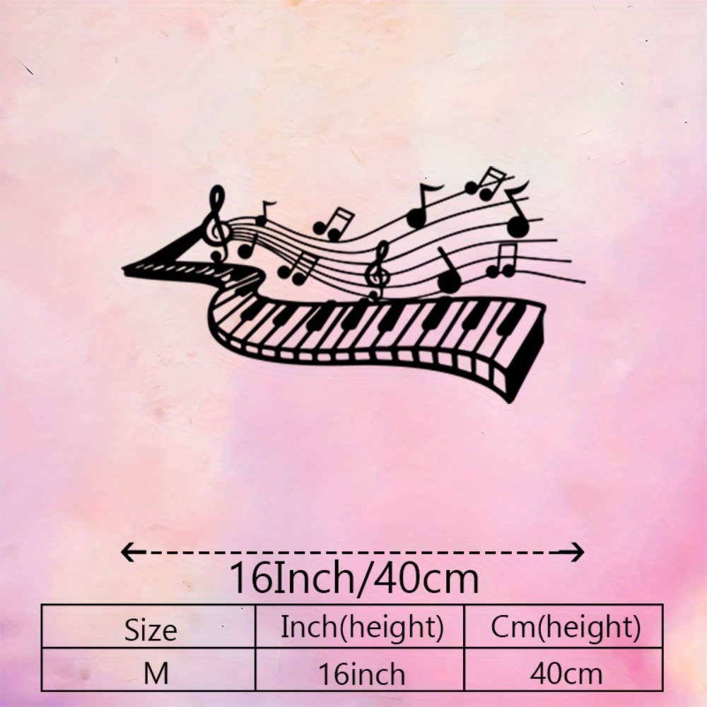CIFBUY Metal Wall Art Piano Ke - Art And Craft Studio 评论和价格