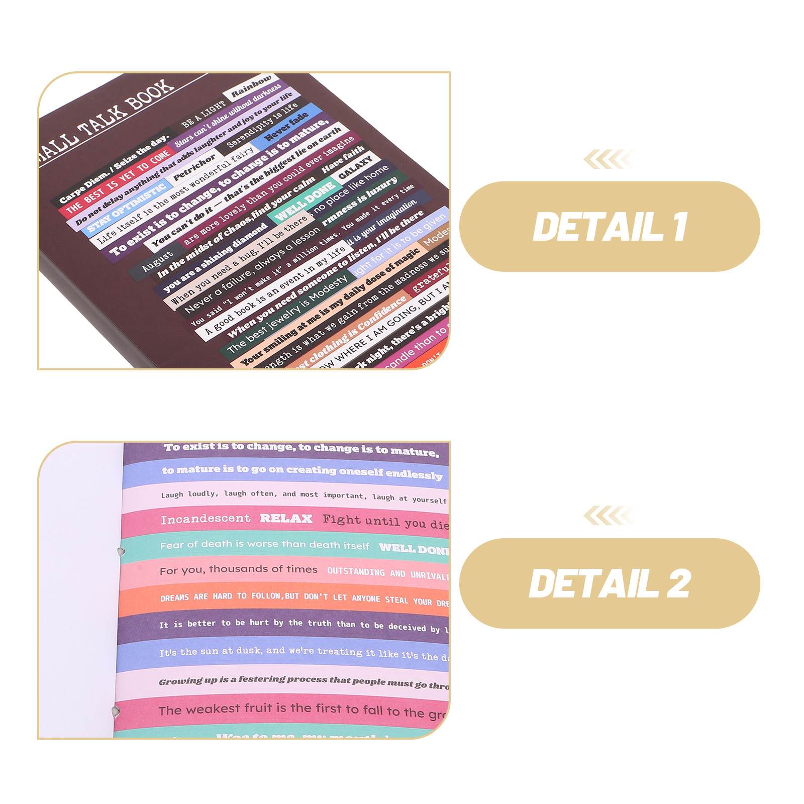 60Sheets Vintage Quote Sticker - Art Craft Quotes 评论和价格