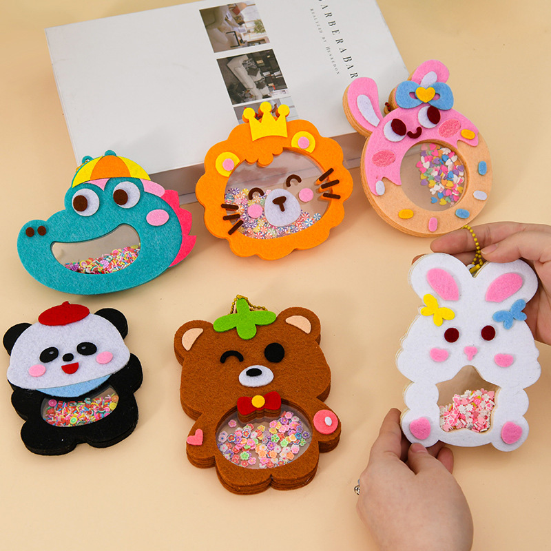 DIY Animal Shake Pendant Art C - Art Craft For 3 Year Old 评论和价格