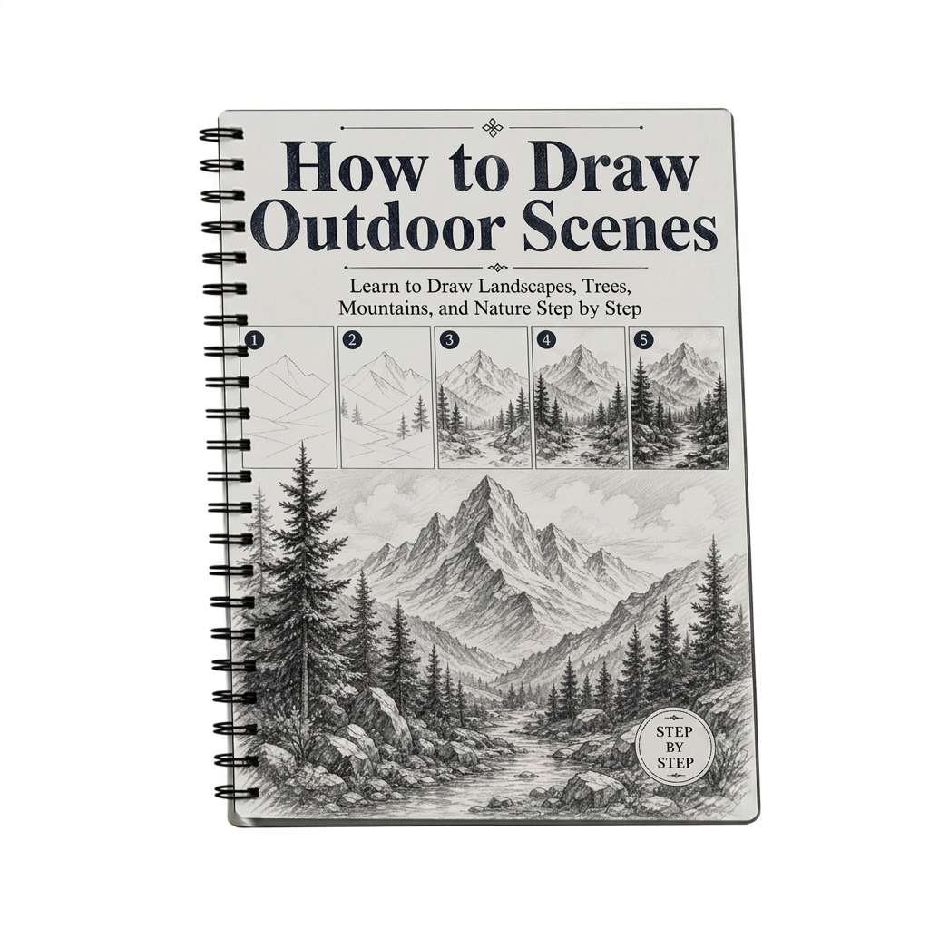 Landscape Sketch Practice Set  - Art Craft Classes 评论和价格