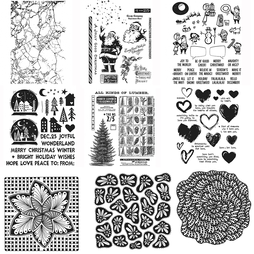 Chirstmas Tree Flower Clear St - Art Craft Template 评论和价格