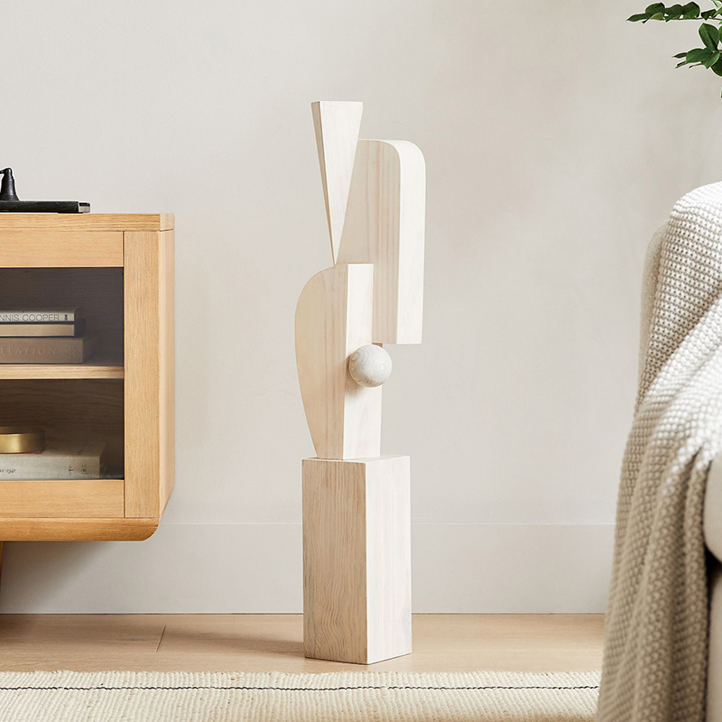Solid wood abstract geometric  - Exhibition Of Art And Craft 评论和价格