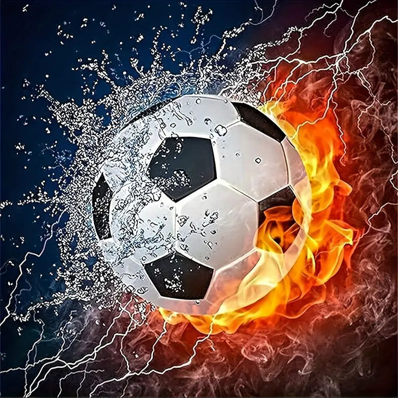 A Set of Football Diamond Pain - Art Craft Website 评论和价格