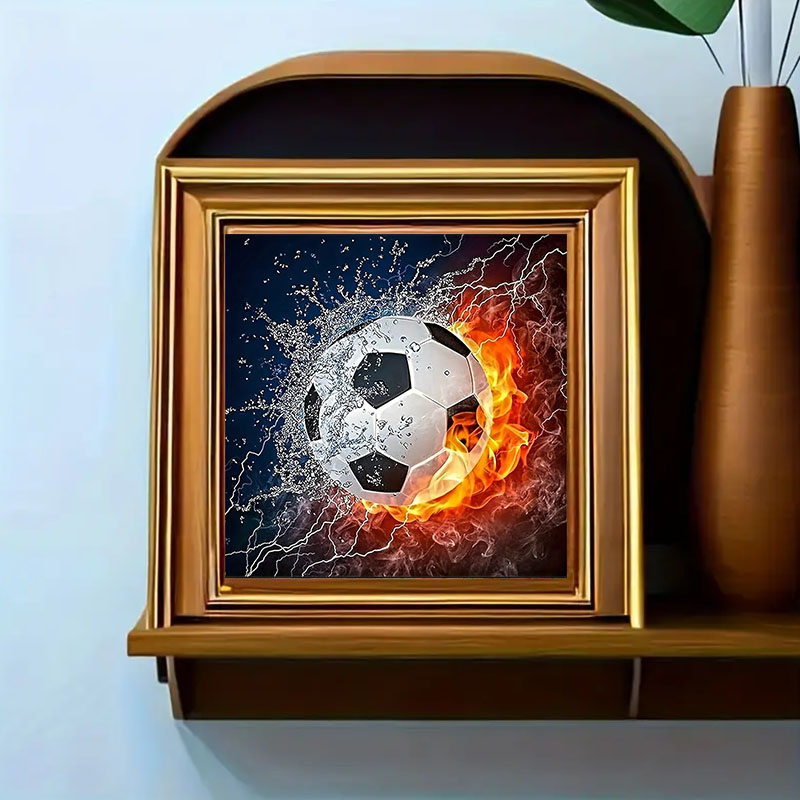A Set of Football Diamond Pain - Art Craft Website 评论和价格
