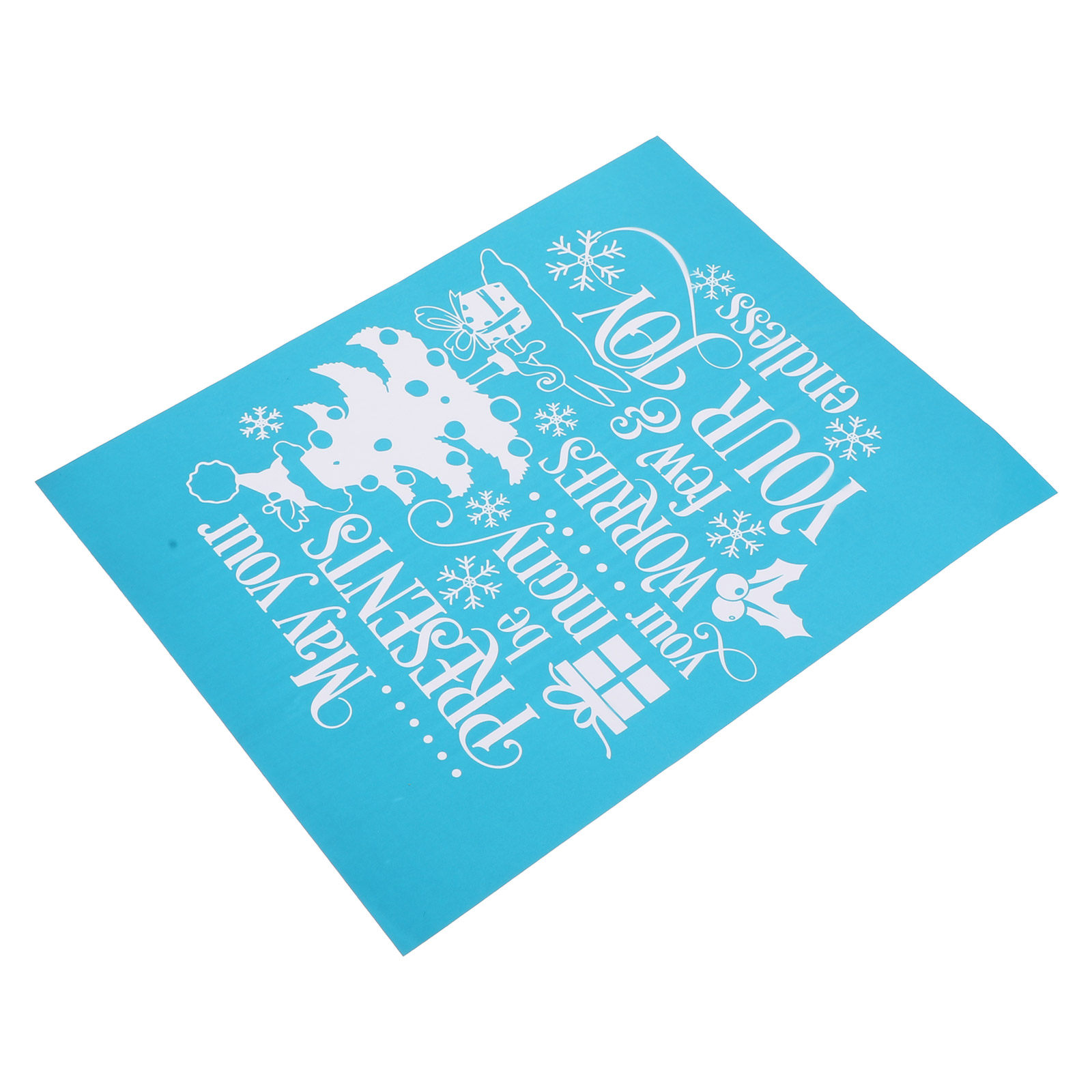 Christmas Self Adhesive Stenci - Art Craft Template 评论和价格