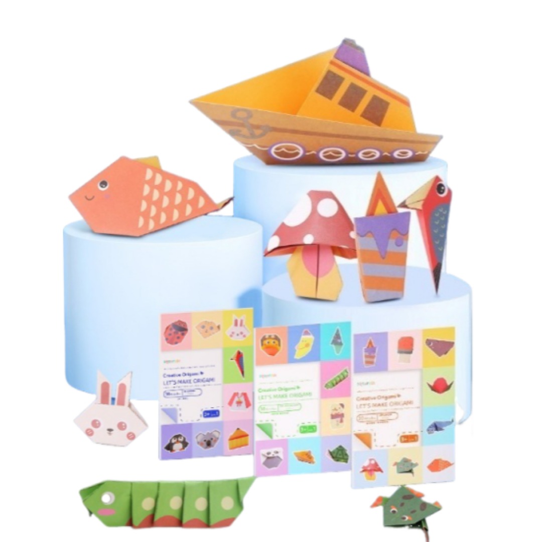 New Origami Kit 30 Sheets Orig - Art Craft For 3 Year Old 评论和价格