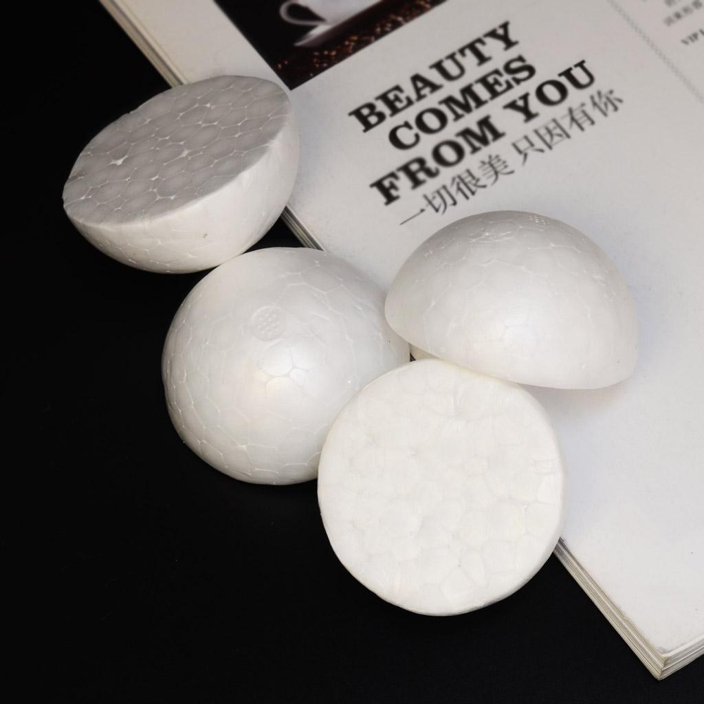 Round White Styrofoam Foam Bal - Art Craft Holiday 评论和价格