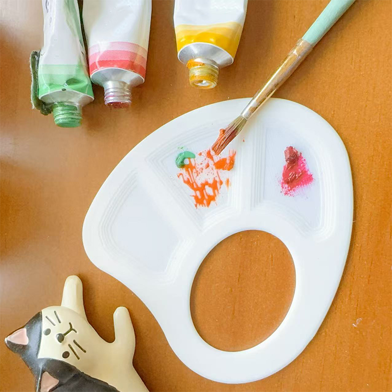 1/2pc Thumb Palette Ergonomic  - Art Craft Classes 评论和价格