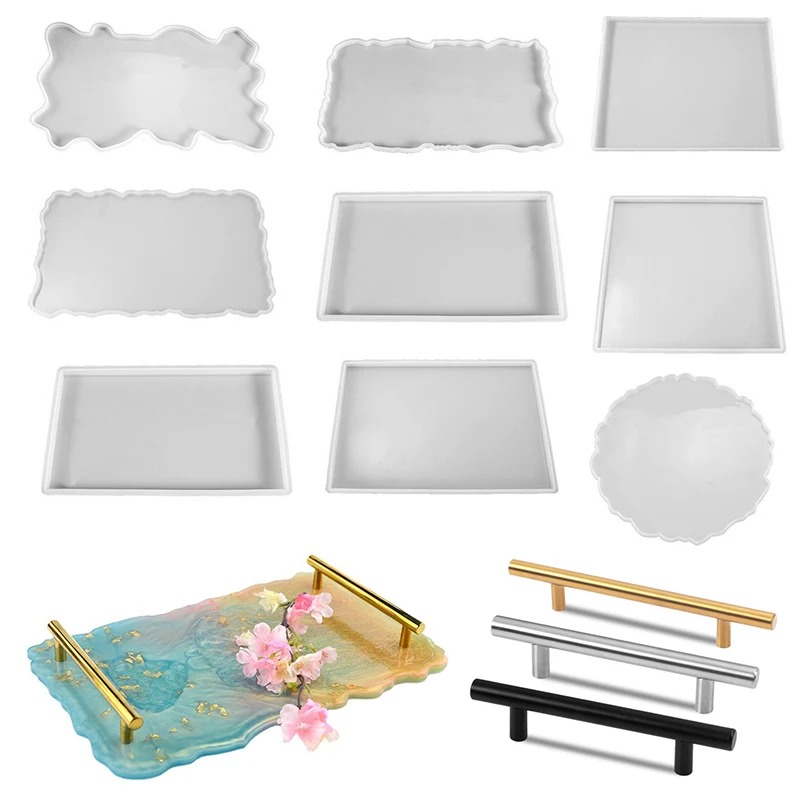 Tray Epoxy Resin Silicone Mold - Art Craft Website 评论和价格