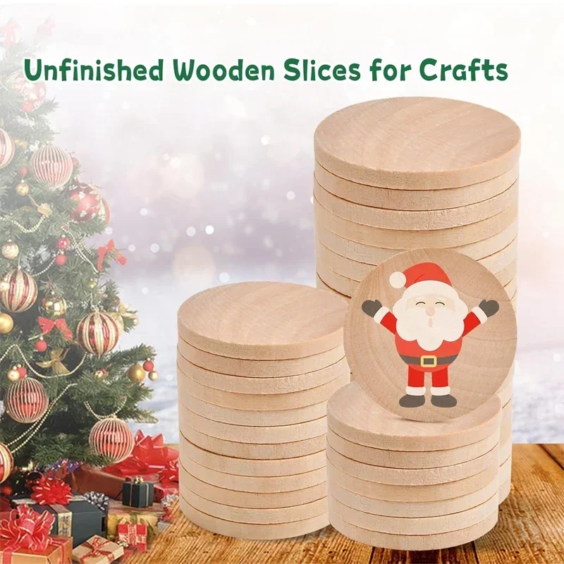 1-6cm Unfinished Wood Round Co - Art Craft Website 评论和价格