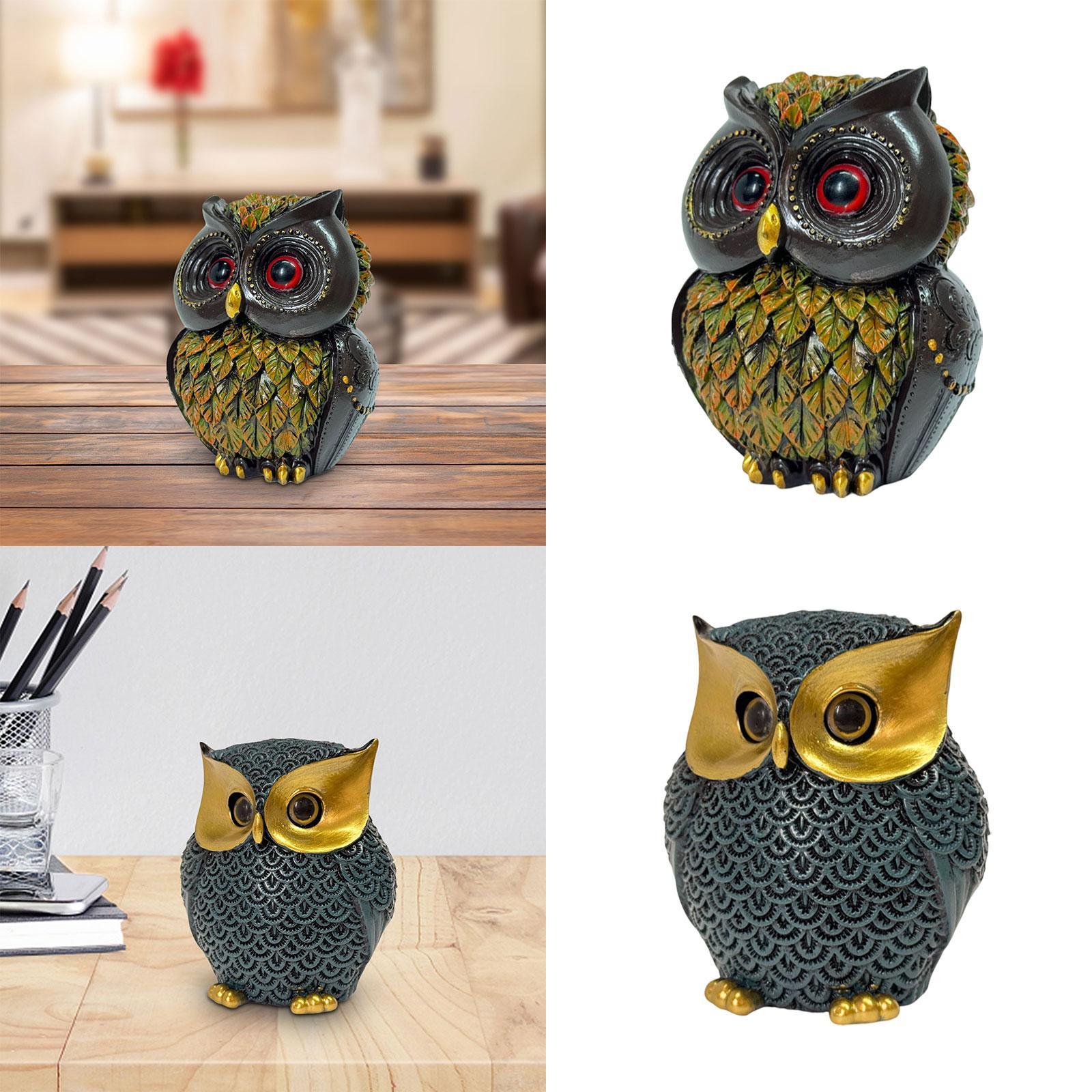 Owl Statue Indoor Figurine Art - Exhibition Of Art And Craft 评论和价格