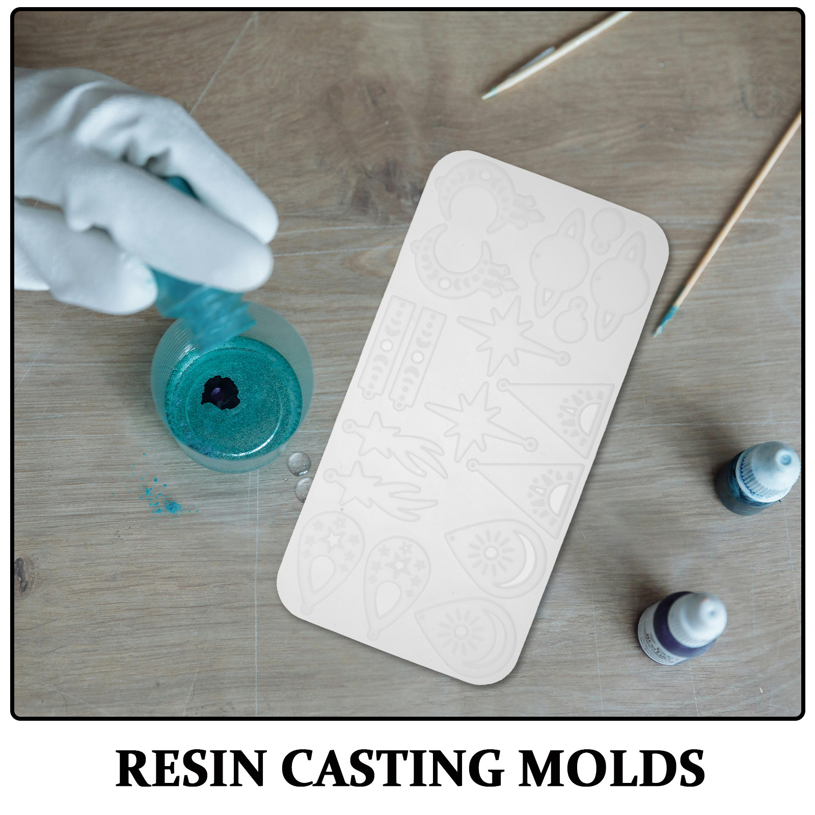Epoxy Resin Jewelry Molds Sili - Resin Casting Mold 评论和价格