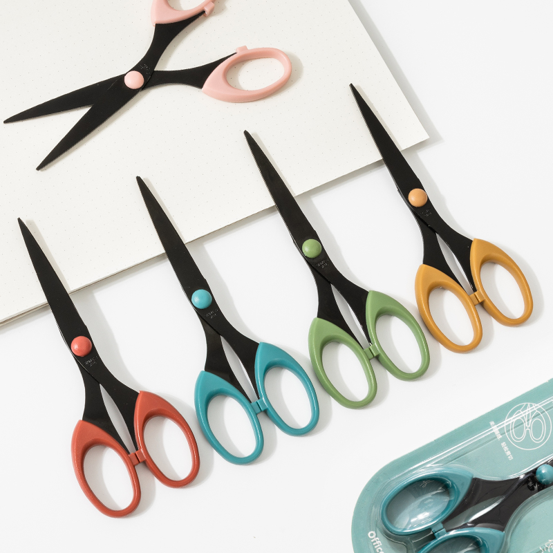 1-5Pcs Morandi Color Scissor S - Art Craft Stationery 评论和价格