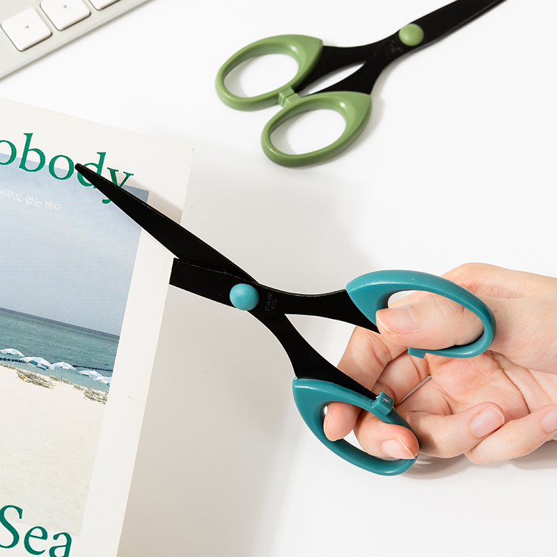 1-5Pcs Morandi Color Scissor S - Art Craft Stationery 评论和价格