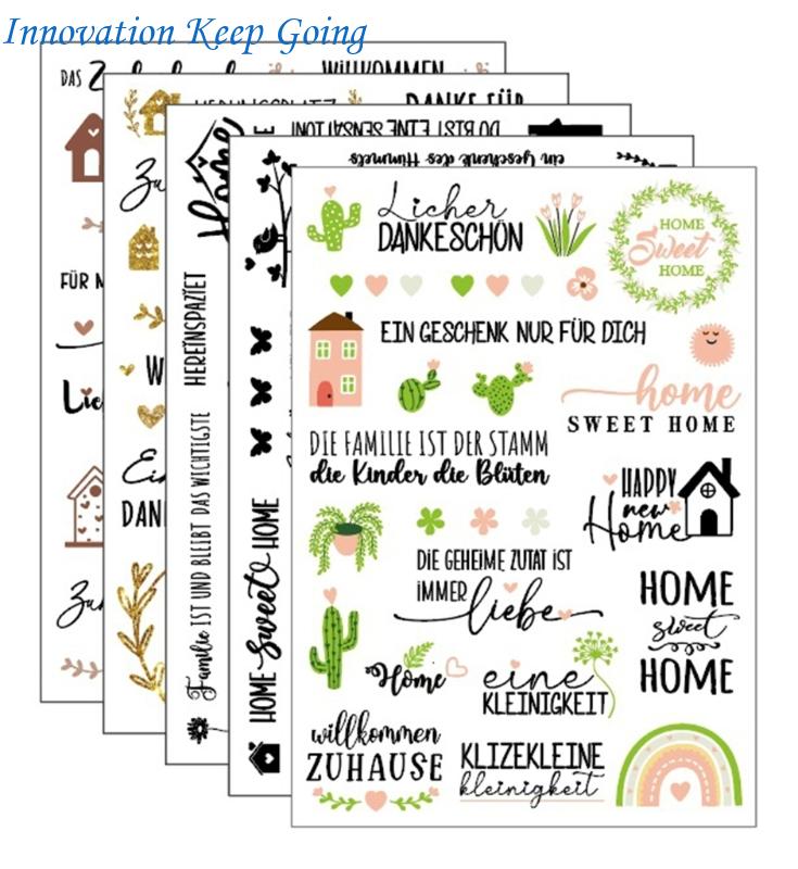 E65C Rub On Sticker Decorative - Art Craft For 3 Year Old 评论和价格