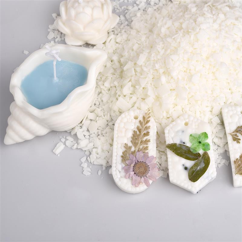 100/500g/1kg Pure Soy Wax Para - Candle Making Wax 评论和价格