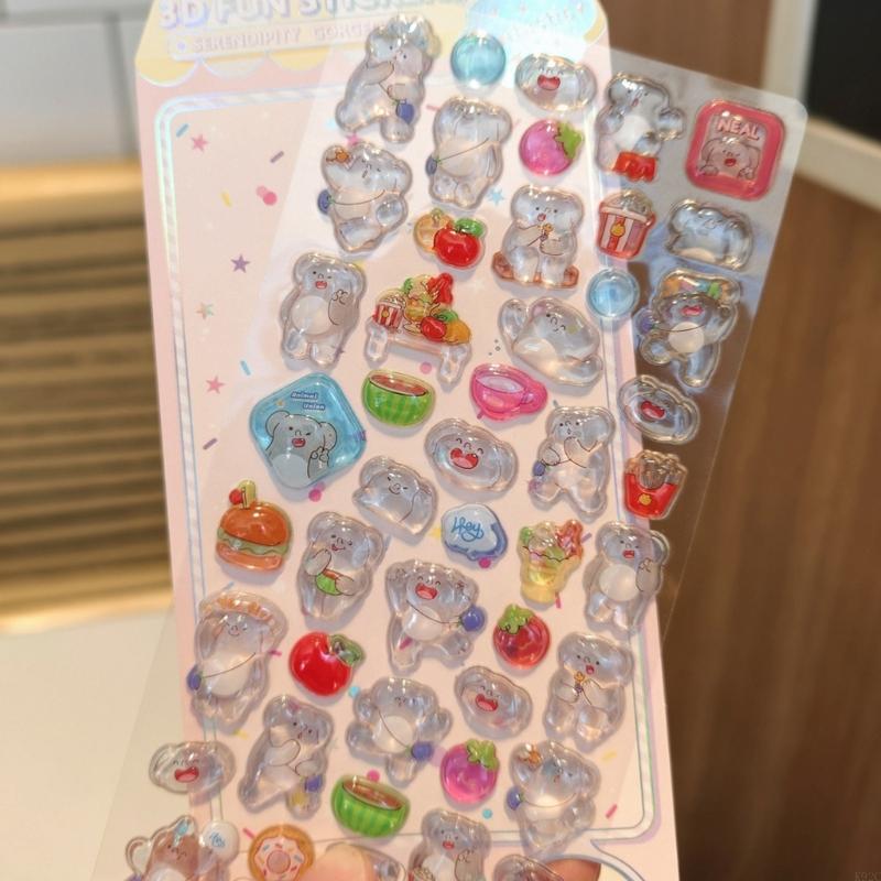Embossed Animal Sticker Adhesi - Art Craft For 3 Year Old 评论和价格