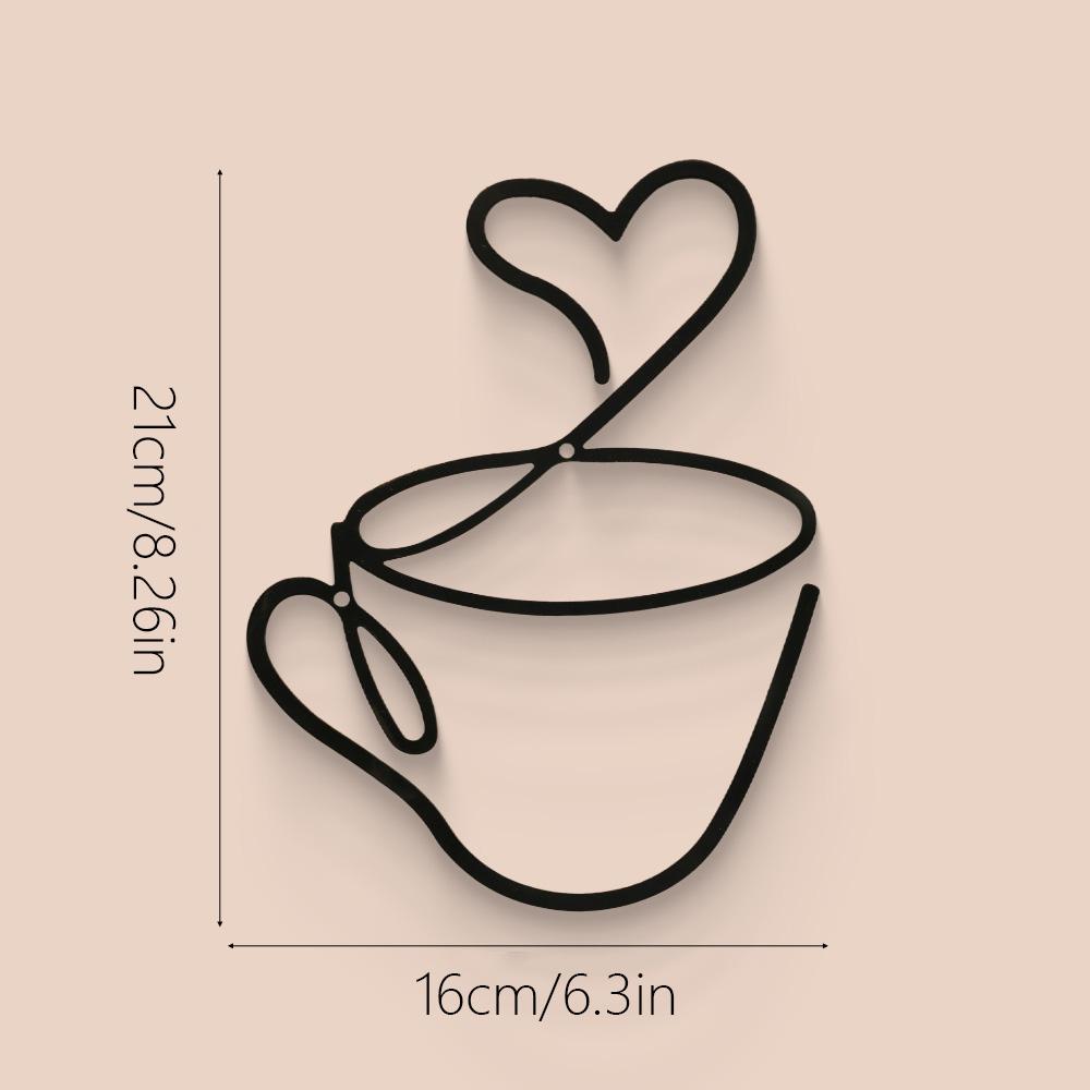 3-Piece Creative Coffee Wall H - Art Craft Website 评论和价格
