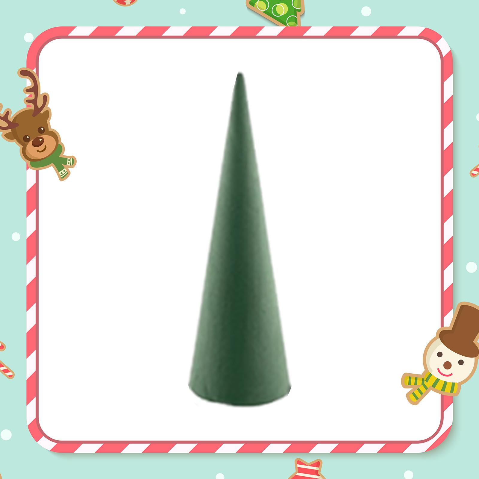 Floral Christmas Tree Cone Ver - Art Craft Holiday 评论和价格