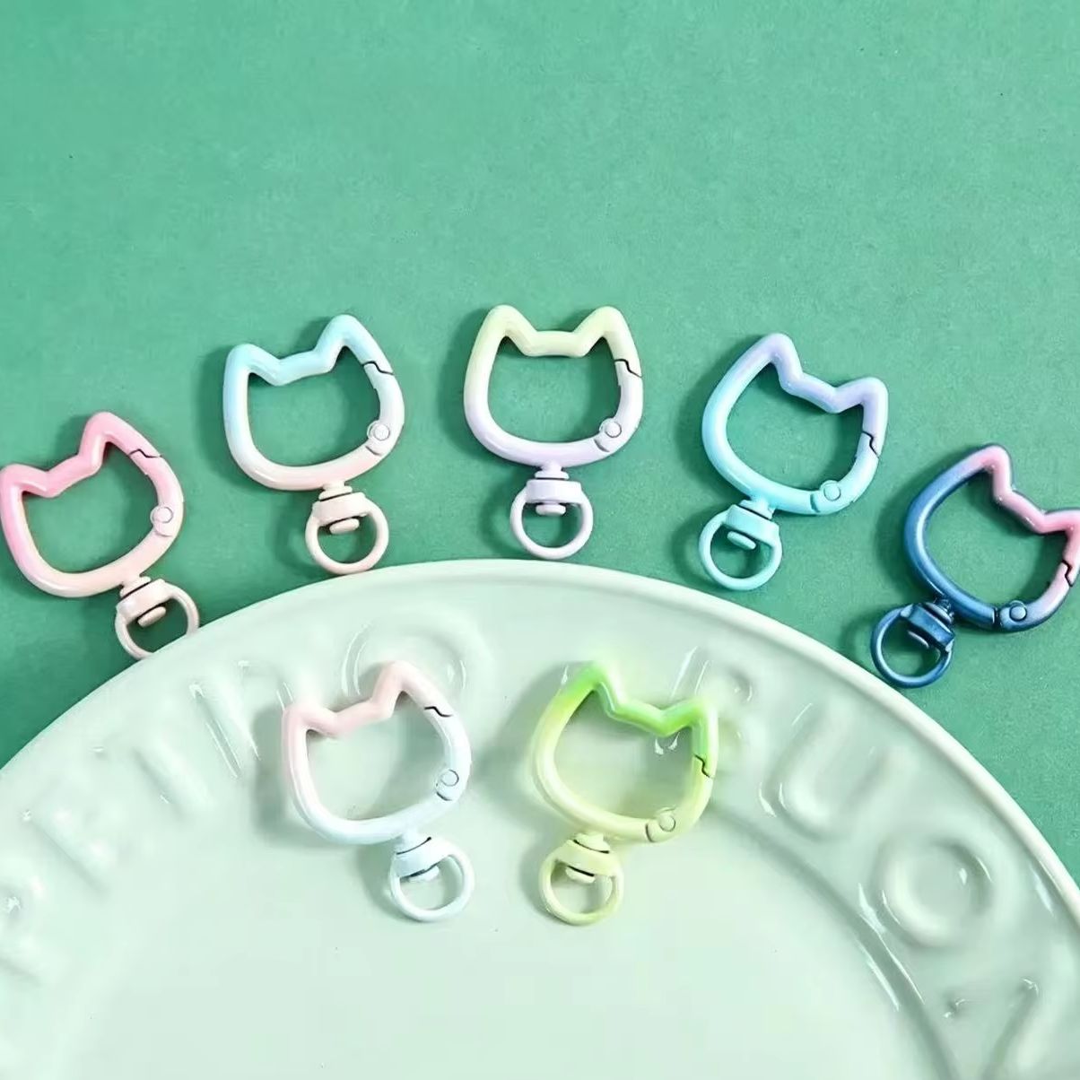 5-10PCS Gradient Cute Cat Clas - Art Craft Gifts 评论和价格