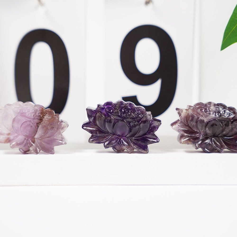 1pc Natural Crystal Amethyst L - Art Craft Holiday 评论和价格