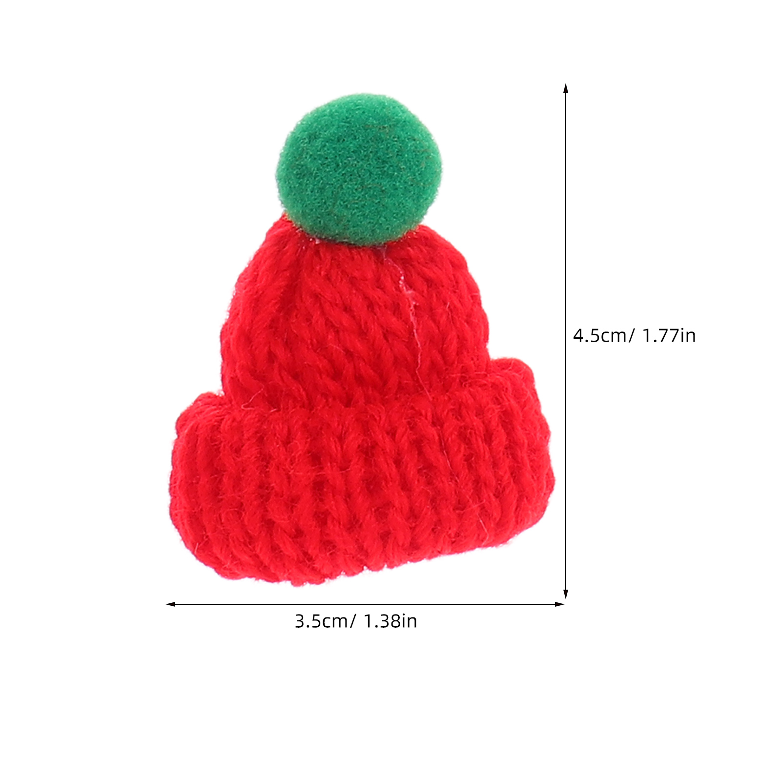 60Pcs Mini Knit Hats for Craft - Art Craft Holiday 评论和价格